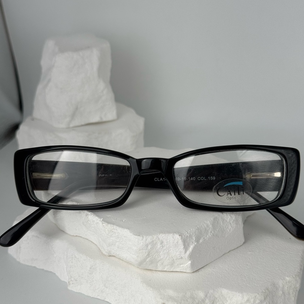 NOS Plastic Narrow Cat Eye Glasses